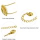 thumbnail image 4 of Collar con Colgante de letra M JAMW de cobre con circonitas para mujeres, 4 of 4