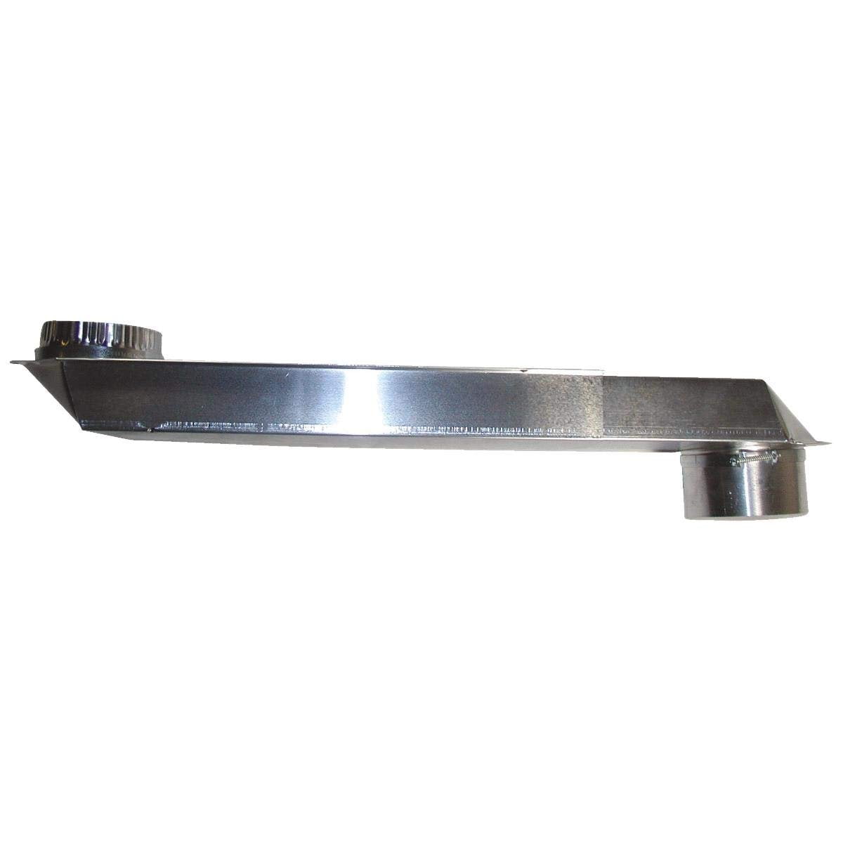 Builder's Best 10133 Adjustable Periscope 18'' to 29'', 22.6X3.75X6.9, Silver