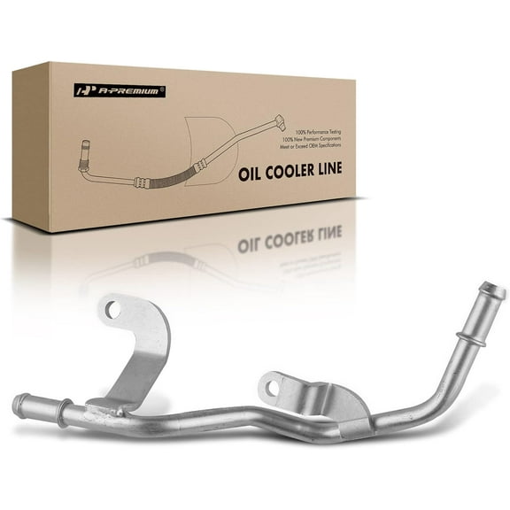 A-Premium Engine Oil Cooler Line Hose Assembly Compatible with Nissan Altima 2002-2006 Maxima 2004-2008 Murano 2003-2007 Quest 2004-2009 3.5L