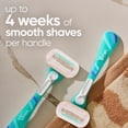 thumbnail image 3 of Venus Summer Surf Extra Smooth Sensitive Disposable Razors, 2 Count, 3 of 10