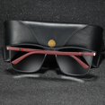 thumbnail image 3 of Gafas de sol polarizadas de lujo para hombres y mujeres, gafas de sol cuadradas de viaje, gafas de diseñador de marca Vintage, UV400, 3 of 4
