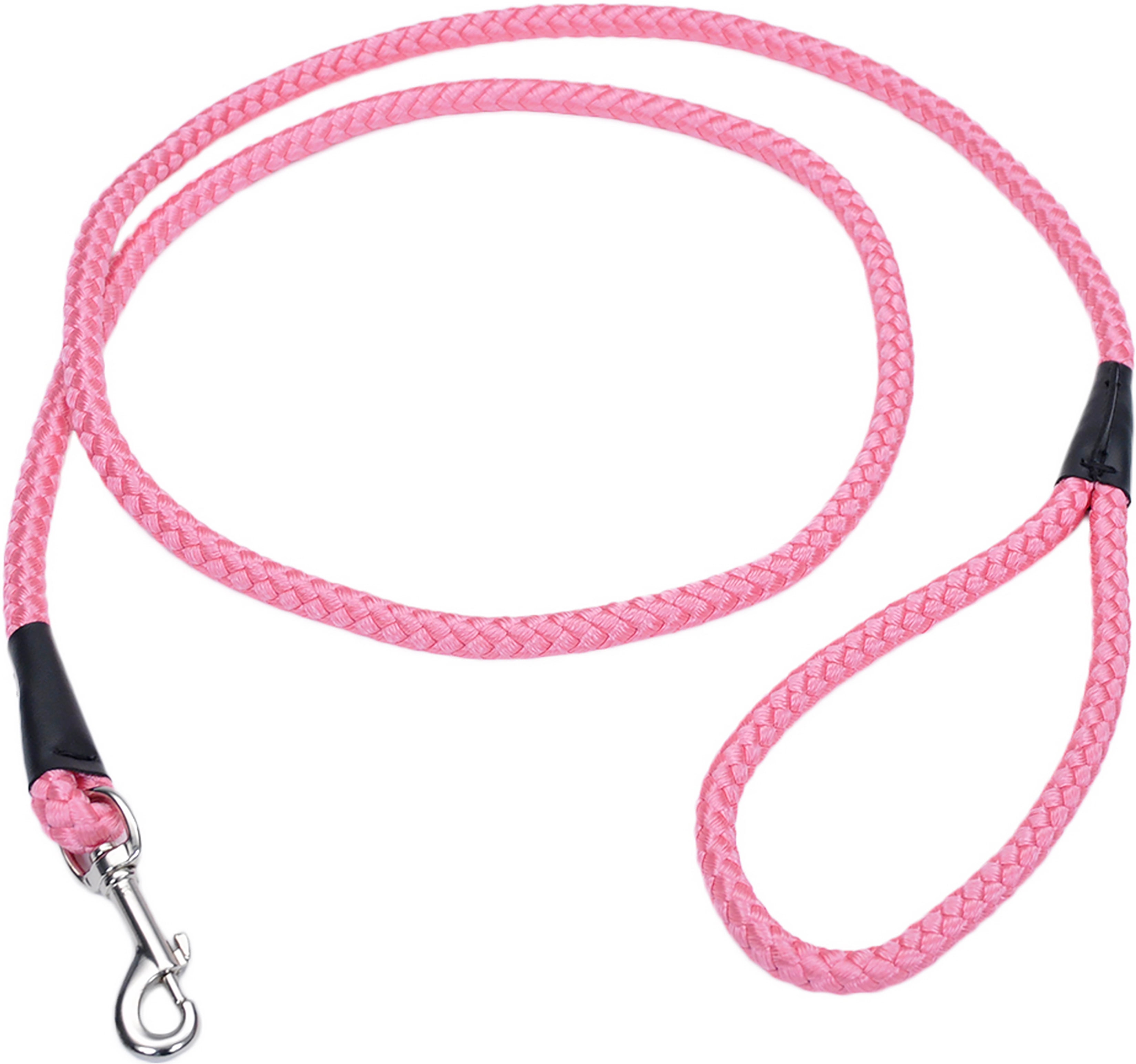 Coastal 6' Rope Dog LeashPink Bright