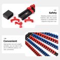 thumbnail image 4 of 6pcs Socket Organizer 1/4” 3/8” 1/2” Portable Socket Rail Holder Socket Holders Organizers for Tool Box, 4 of 8