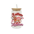 thumbnail image 1 of Christmas Heat Transfer Cup With Crystal Pattern, 1 of 2