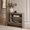 Oak Light Brown, variant on Kings Brand Furniture Rowan Console Table with Storage, 3-Tier Sofa Table with Open Shelves, Modern Rectangular Entryway Accent Table for Living Room, Hallway or Behind Couch (Concrete)