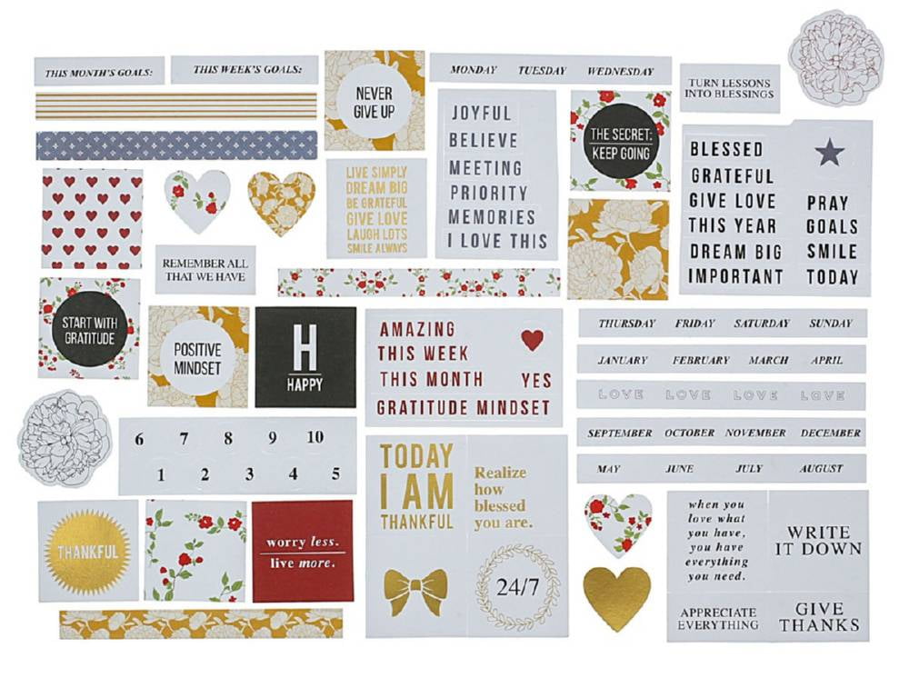 Teresa Collins Die-Cut Ephemera-Brightside