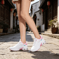 thumbnail image 6 of CHICVOMEY Sneakers for Women Lightweight Tennis Walking Shoes Mesh Breathable Gym Work Fashion Sneakers Casual Running Shoes, 6 of 9