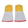 thumbnail image 1 of Cryogenic Gloves, Liquid Nitrogen Protective Gloves Canberra Lining  for Freezing Food Processing, 1 of 7