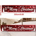 thumbnail image 5 of Large 9Ft Merry Christmas Banner Sign Santa Xmas Outdoor Indoor Decoration Home, 5 of 6