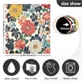 thumbnail image 5 of Yayeee Magnetic Dishwasher Cover for The Front Decoration Home Kitchen Machine Sticker Protector, Red Flowers Pattern, 5 of 6