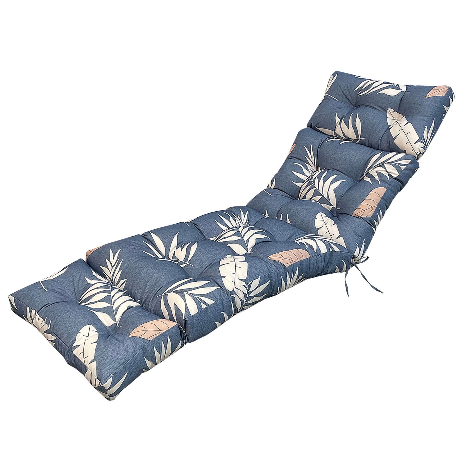 2 Pack Outdoor Lounge Cushion Patio Chaise Replacement 71 x 20 Inch Rocking Cushion for Furniture Sofa Non Slip Beach Pool Recliner Sunbathing Chair Pads with Headrest