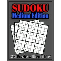 Sudoku Medium Edition: Sudoku puzzle for adults, 320 puzzle, puzzle book, sudoku puzzle for kids, Large book, brain workout, sudoku for intermediate, warm up for experts (Paperback)