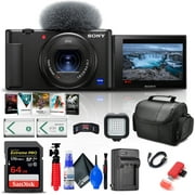 Sony ZV-1 Digital Camera   64GB Memory Card   Photo Software   Battery   More