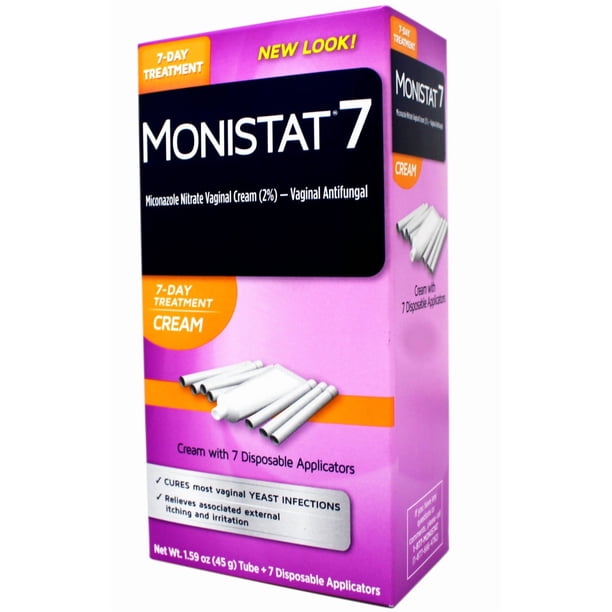 Monistat 7 Vaginal Antifungal Cream 1.59-Ounce, External Yeast