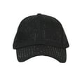 thumbnail image 2 of Top Headwear Bling Rhinestone Studded Cotton Baseball Cap - Black, 2 of 4