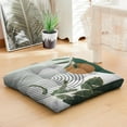 thumbnail image 4 of Artistic Home Accents Floor Pillow Large 22 Inch Square Boho Cushion, Colorful Aesthetic, Lightweight for Lounge & Balcony, 4 of 7