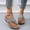 Gray, variant on Patlollav Womens Summer Comfortable Wedge Slippers Woman Wear Thick Bottom Casual Beach Sandals