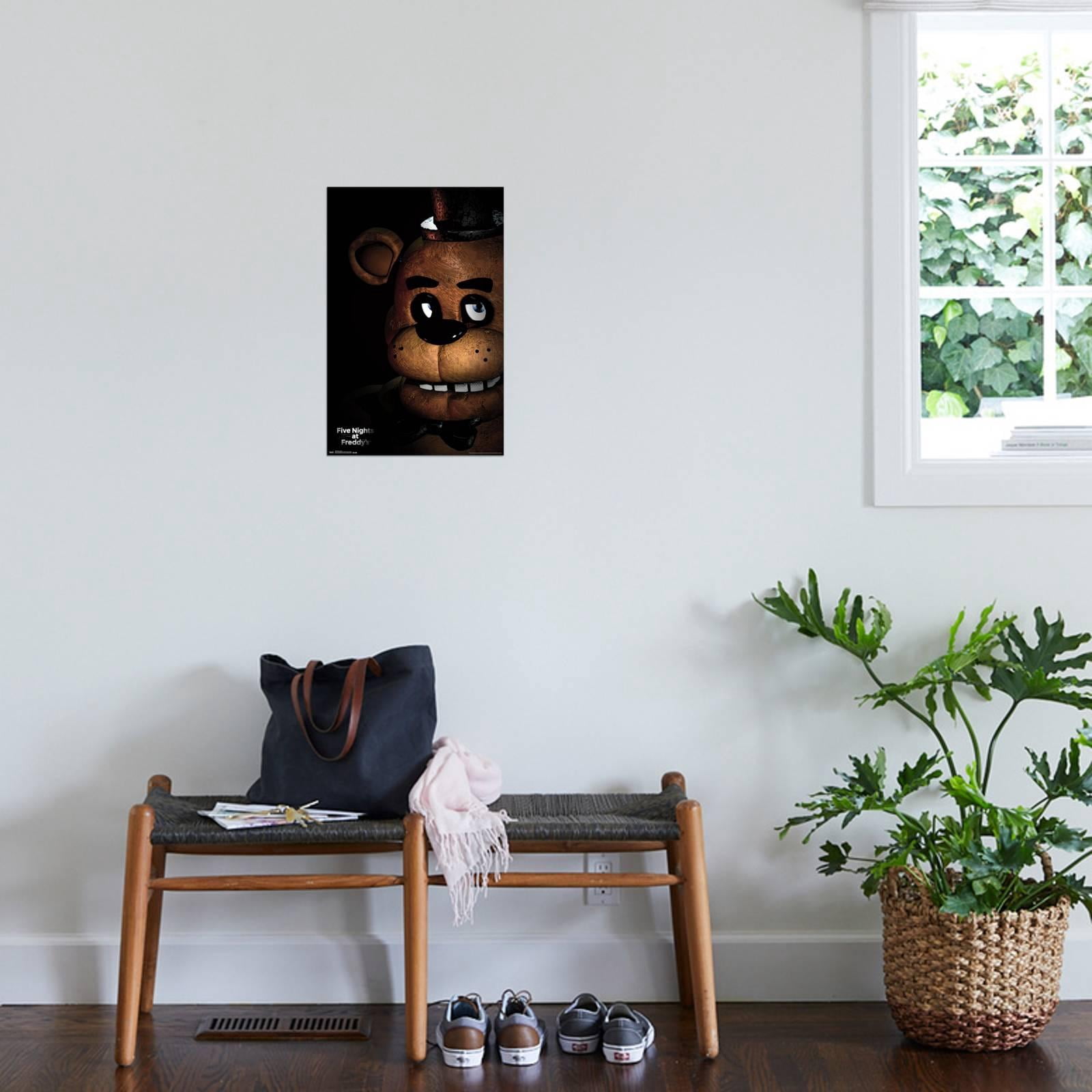 Five Nights at Freddy's - Freddy Canvas Wall Poster, 14.725" x 22.375"