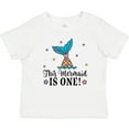thumbnail image 3 of Inktastic Mermaid 1st Birthday 1 Year Old Girls Baby T-Shirt, 3 of 5