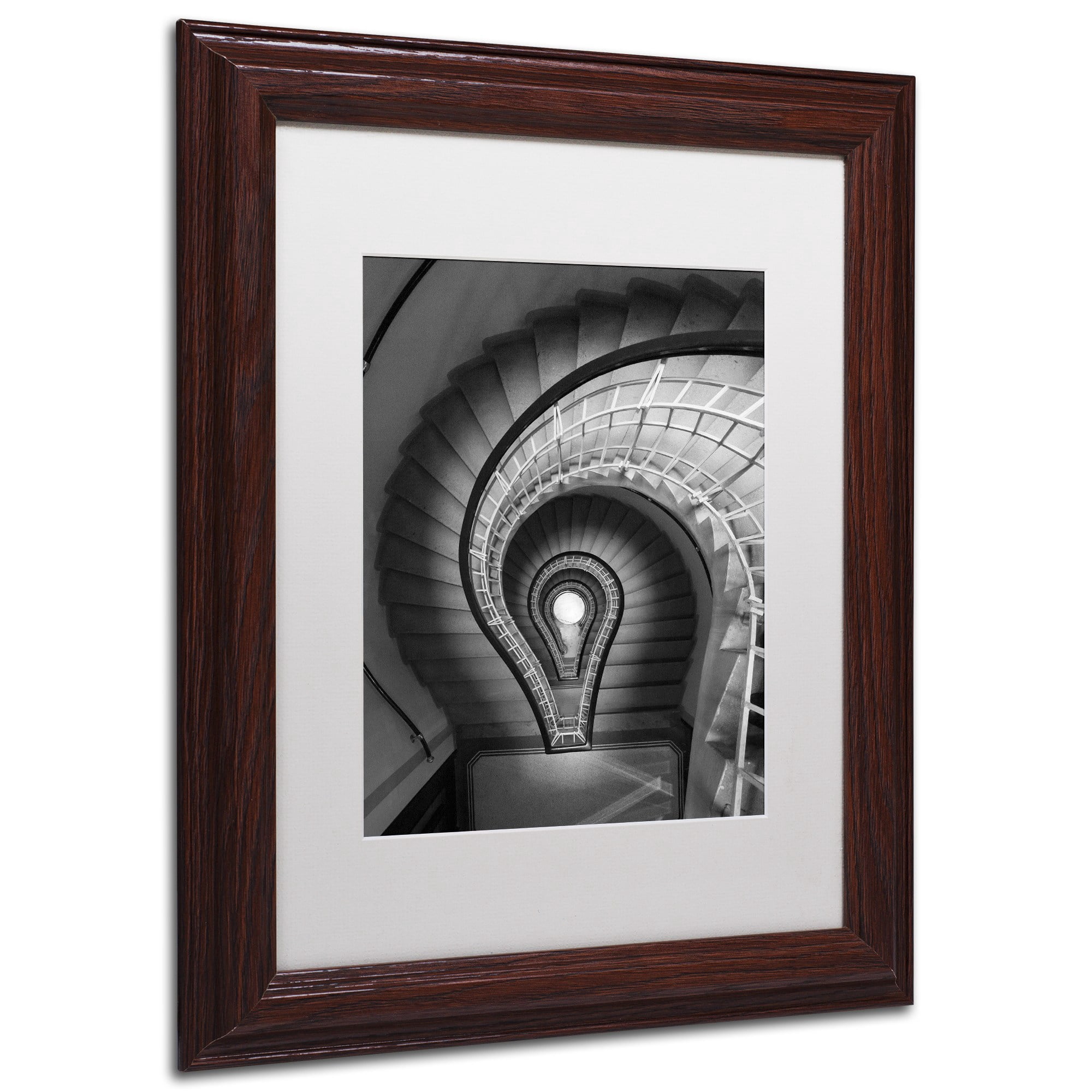Moises Levy 'I Have An Idea' Matted Framed Art