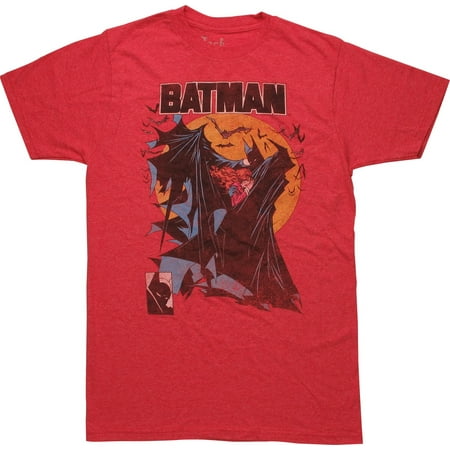 Batman McFarlane Cover Art T Shirt Sheer