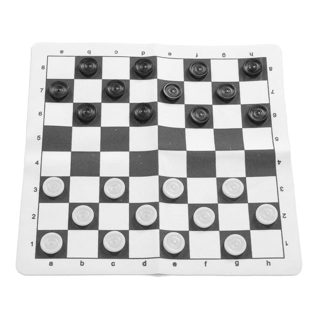Damas Educativas Portátiles Juego De Mesa Para La Reunión Familiar