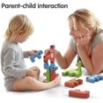 thumbnail image 3 of Juegos de apilamiento Juguetes Niños Montessori Bloques de equilibrio de animales Juegos educativos para niños pequeños Apilamiento de bloques de construcción altos Juguete para 3 4 5 6 años, 3 of 5