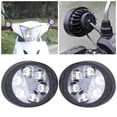 thumbnail image 4 of Focos De Espejo Retrovisor Lámpara De Punto Focos De 12 V Lámpara De Punto Led Focos De Motocicleta 2pcs 12V 6LED Espejo Retrovisor Focos 6000K 1000LM Punto De Luz Alta Y Baja Anggrek Otros, 4 of 8
