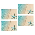 thumbnail image 3 of 4x manteles individuales para mesa, manteles individuales de playa, antideslizantes, fáciles de limpiar, tapetes de comedor modernos para cocina, C, 3 of 8