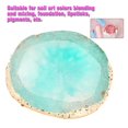thumbnail image 3 of Paleta de Arte de U?as de Resina, Plato de Color de Dibujo de Pintura Golden Edge Nail Art Painting Gel Paleta Manicure Tool(Green) Ecomeon no, 3 of 5