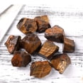 thumbnail image 4 of 100g Tiger's Eye Rough Stones Natural Raw Quartz Mineral Crystal Aromatherapy Incense Stone Ornaments for, 4 of 7