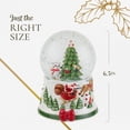 thumbnail image 7 of Spode Christmas Tree Ruldolph Winter Wonderland Snow Globe, Plays Soothing Music - Durable Dolomite, Personalized Collectible Holiday Gift - Great for Christmas, Weddings, Home Décor, 7 of 7