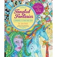 thumbnail image 4 of Tangled Fantasies: 52 Drawings to Finish and Color (Paperback) by Jane Monk, 4 of 4