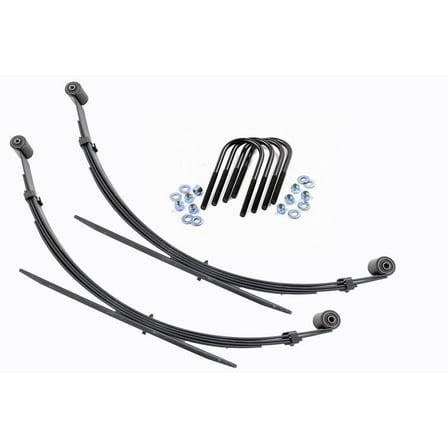 Rough Country 4" Rear Leaf Springs for 1999-2004 Ford Super Duty - 8066Kit