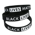 thumbnail image 1 of Pulsera de Black Lives Matter pulsera informal accesorios inspiradores pulseras de silicona inspiradoras para mujeres amigos niños y niñas ANGGREK Otros, 1 of 8