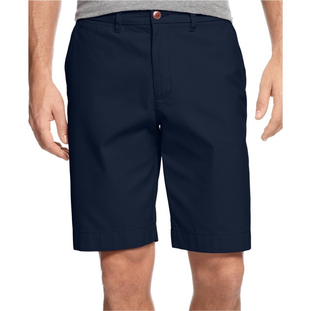 Tommy Hilfiger Mens Big & Tall Casual Chino Shorts, Azul, 46