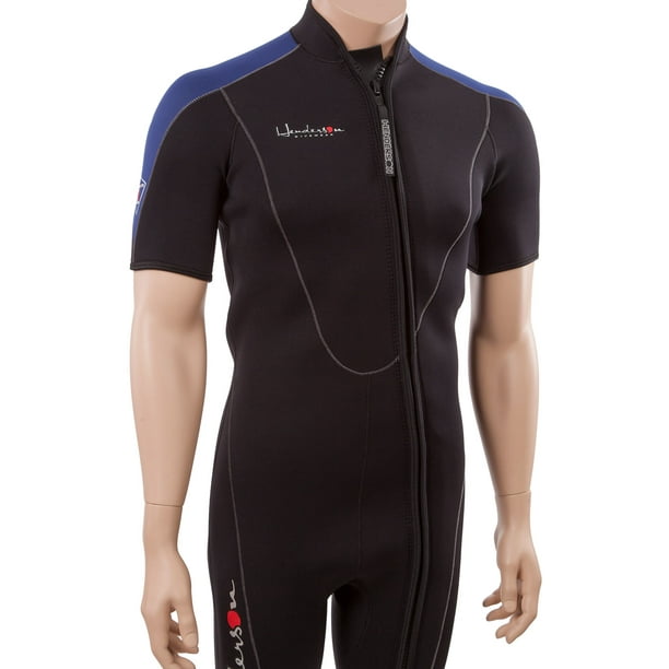 Henderson Thermoprene mens big & tall Front Zipper 3mm shorty wetsuit