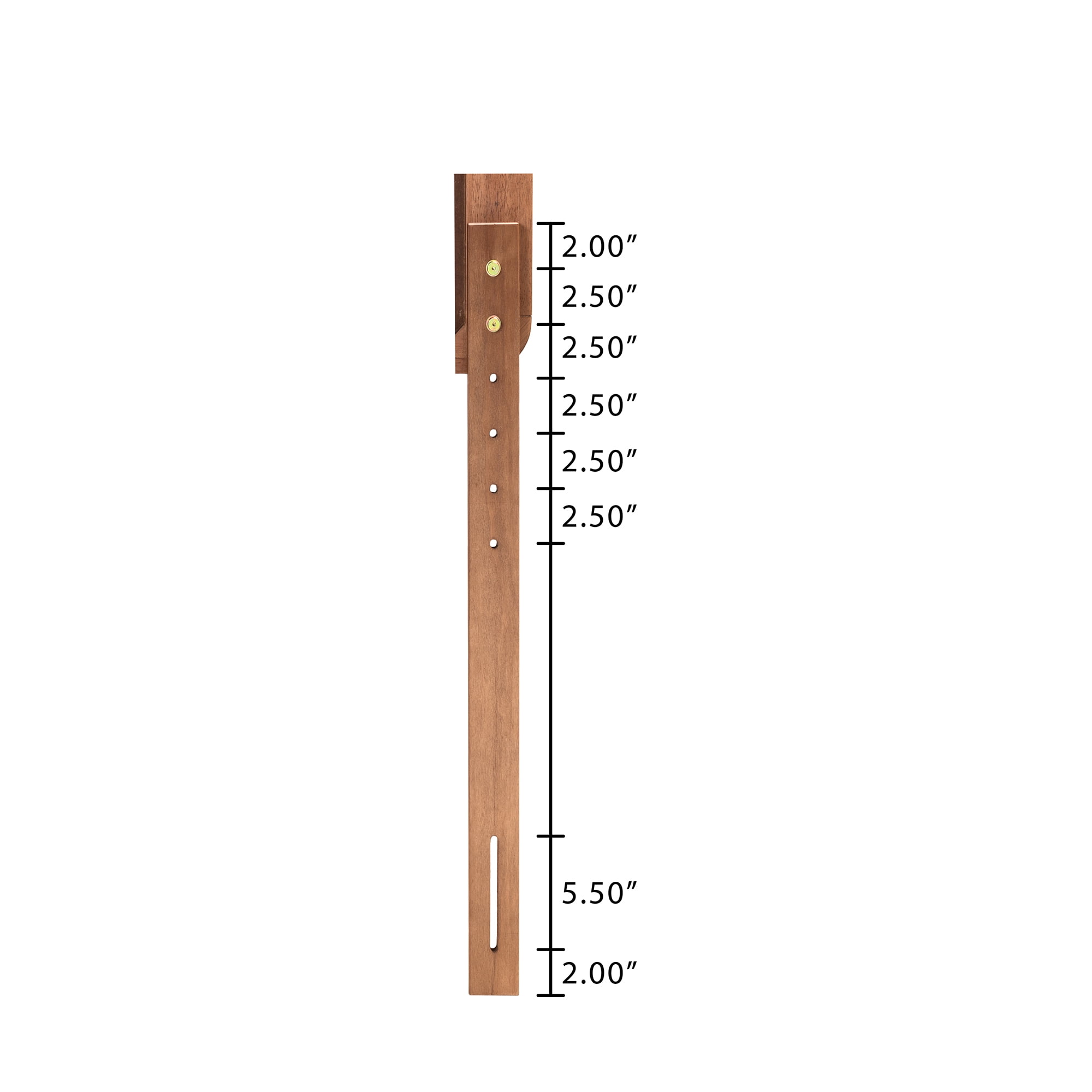 Baxton Studio Valin Contemporary/Modern Back Support Rubberwood Headboard, Full, Ash Walnut