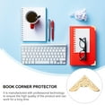 thumbnail image 2 of 20 Pcs Metal Book Corner Protectors, Iron Book Corner Guards, Book Folder Corners for Scrapbooking and Bookbinding, 2 of 6