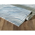 thumbnail image 4 of Abani Vista Abstract Blue and Off White Indoor Rug 6' x 9' 6' x 9', 4 of 5