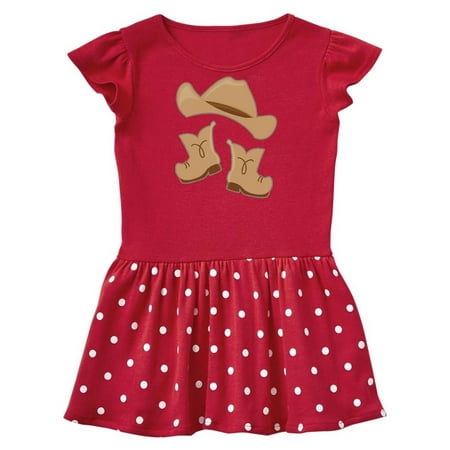 

Inktastic Western Style Boy Boots Gift Baby Girl Dress