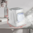 Cold Air Conditioner Small Evaporative Cooler Tabletop Cold Air Conditioner for Rooms, Bedroom
