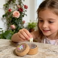 thumbnail image 6 of Tooth Fairy Box, Natural Wood Children's Tooth Keepsake Box for Baby Teeth, Umbilical Cord & First Hair Storage, Compact Lidded Memory Box, 4.3 x 3.1 x 2.2 Inches, 6 of 6