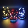 thumbnail image 4 of Anvazise Solar Powered 10LED Lid Insert Fairy String Light Party Decor Lamp for Mason Jar Multicolor Flashing One Size, 4 of 13