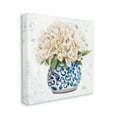 thumbnail image 3 of Stupell Industries Round White Floral Blooms Ornate Patterned Vase Painting Gallery Wrapped Canvas Print Wall Art, Design by Patricia Pinto, 3 of 7