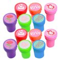 thumbnail image 4 of CIMAXIC Fête 20 Pcs Tampons de Dessin Animé pour Enfants Mini Tampons Auto-Encrage pour Récompenses en Classe Tampons en Plastique Mignons pour la Saint-Valentin Cadeaux de Fête Fournitures d'Artisanat (Style Mixte), 1.38"X0.98"X0.98 Pouces, 4 of 4