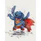 thumbnail image 1 of 5D DIY diamante pintura completo cuadrado taladro dibujos animados Superman pared decoración Rhinestone FLhrweasw Nuevo, 1 of 9