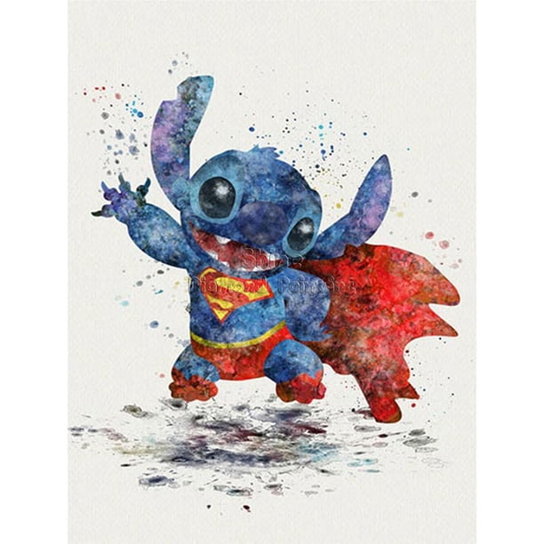 5D DIY diamante pintura completo cuadrado taladro dibujos animados Superman pared decoración Rhinestone FLhrweasw Nuevo