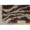 thumbnail image 4 of nourison splendor zebra print shag rug, 4 of 5