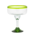 thumbnail image 2 of 10 Strawberry Street Lime Rim Mexican Glassware, Margarita, Set of 4, 2 of 6